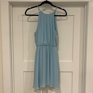 Lush Light Blue Dress